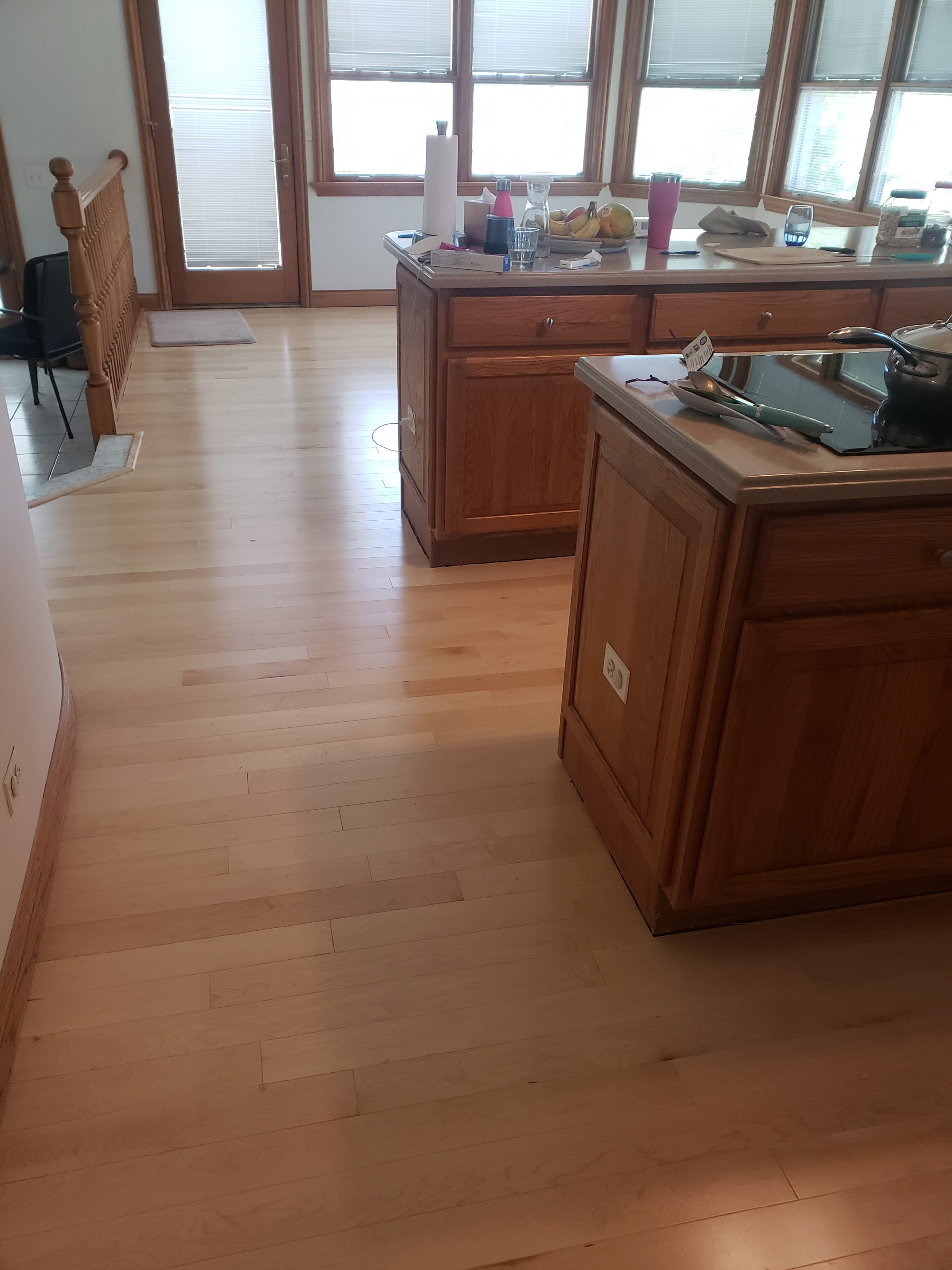 3 and 1/4 prefinished maple