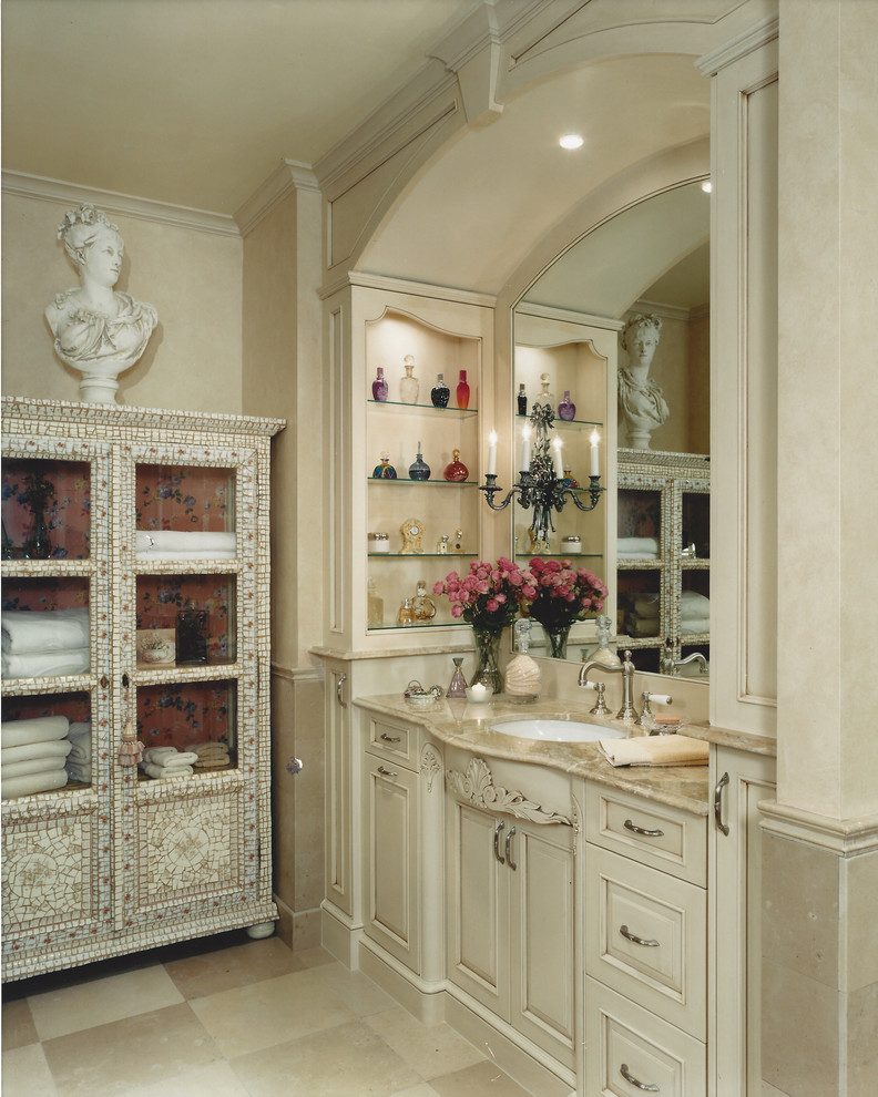This is an example of a mediterranean bathroom in Denver.