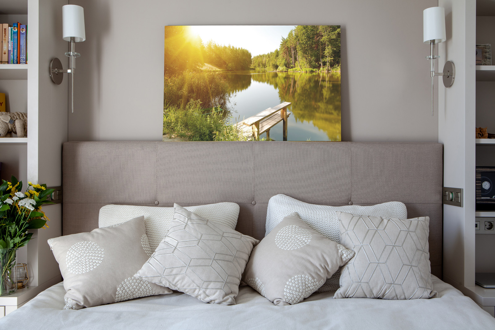 Спальня на Ленинском проспекте