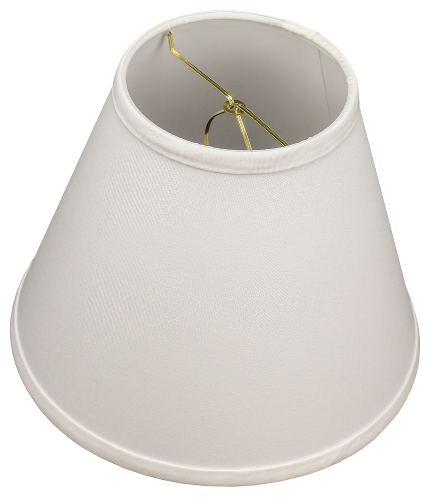 Fenchel Shades, 5"x10"x8" Bulb Clip Attachment Empire Lamp Shade