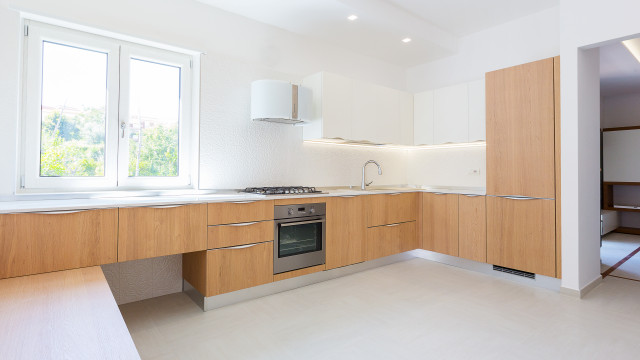 Bianco & Legno contemporary-kitchen