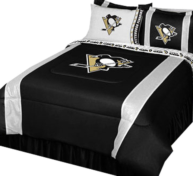 Nhl Pittsburgh Penguins Bed Set Hockey Logo Bedding Dry Nhl Pittsburgh Penguins Bed Set Hockey Logo Bedding Dry Full