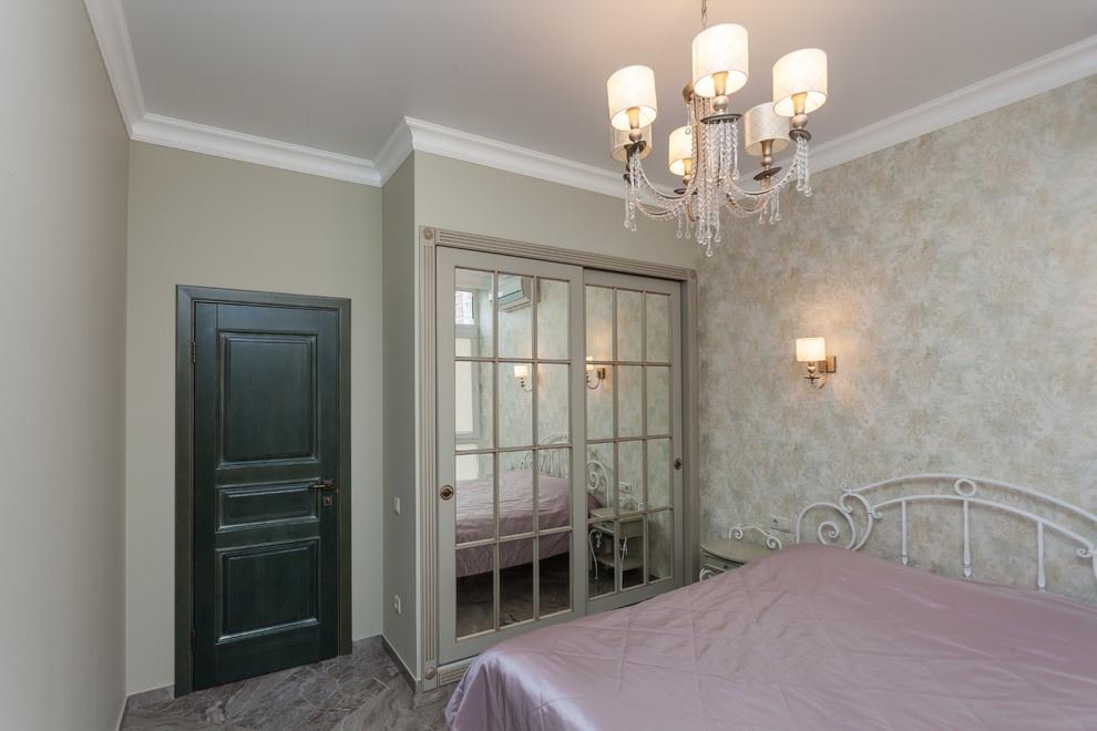 Шкаф-купе в стиле прованс