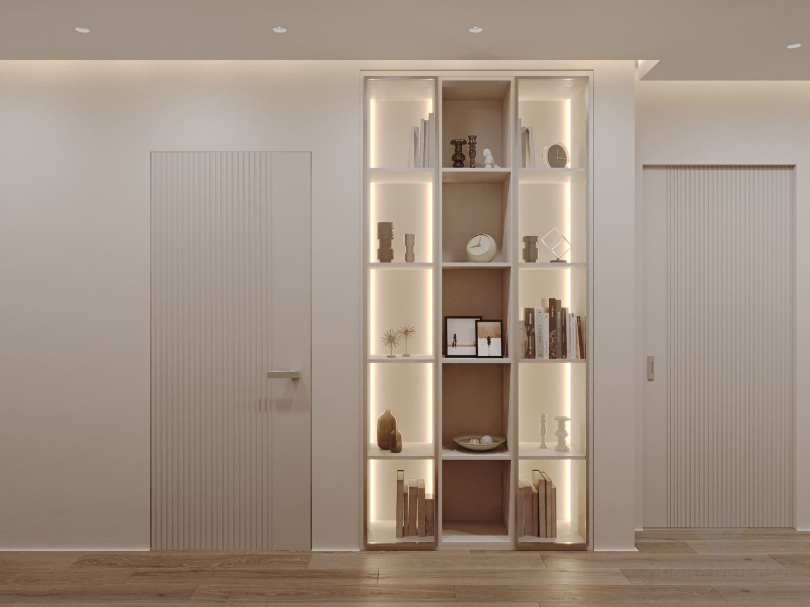 Дизайн двухкомнатной квартиры по адресу: улица Василия Аксенова, дом 2