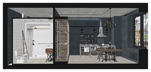 Interior AM2 rendering