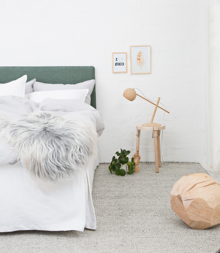 Photo of a scandinavian bedroom in Odense.