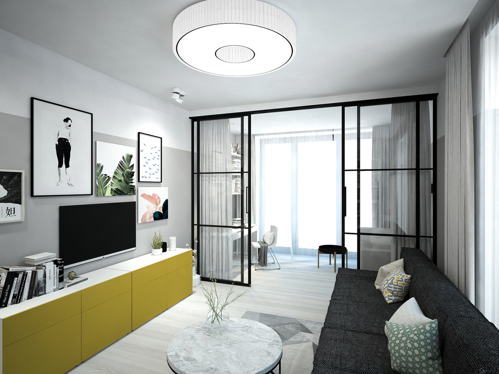 Современная и демократичная 3х-комнатная квартира