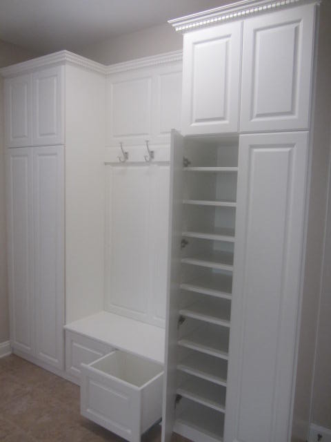 Beadboard Mudroom