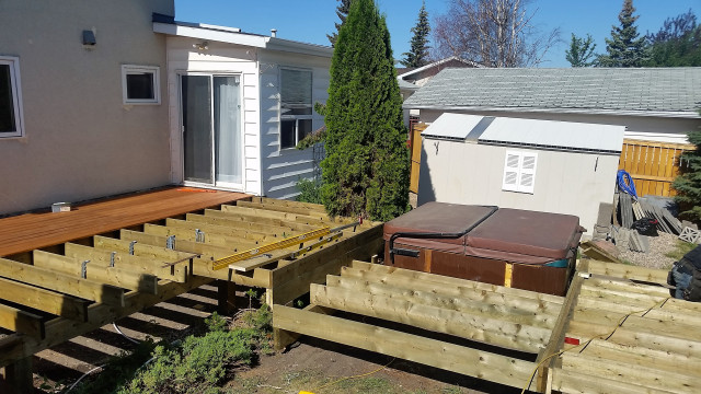 Tiered Deck terrace