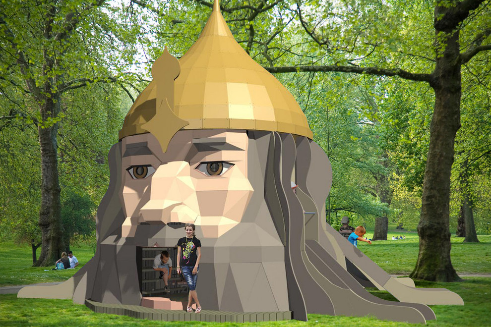 Детская игровая площадка «Богатырь» (мод.30067)