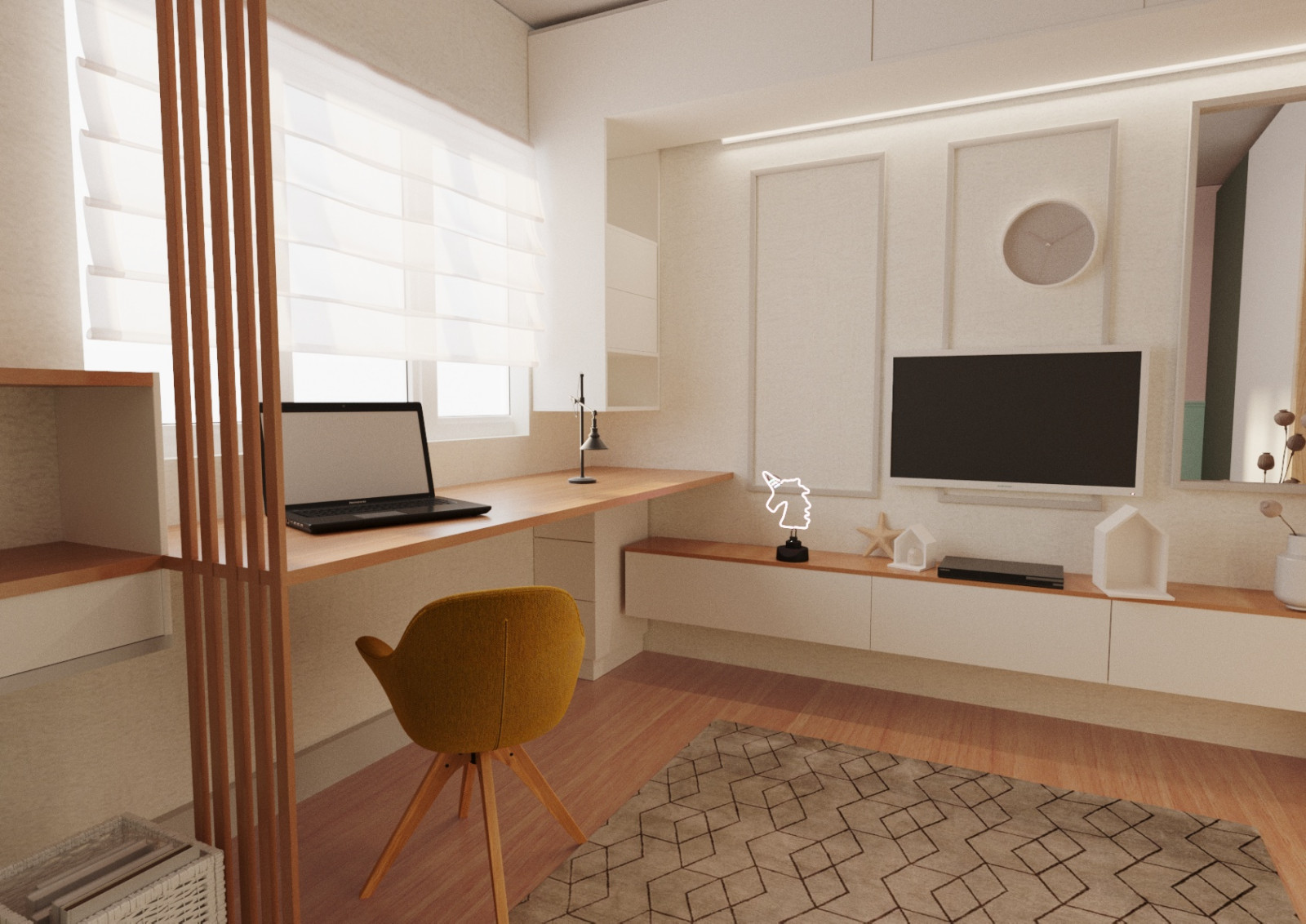 Детская для маленькой школьницы