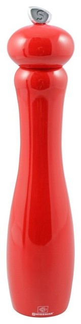 Swissmar Belle Lacquer Rubberwood Salt Mill, 11