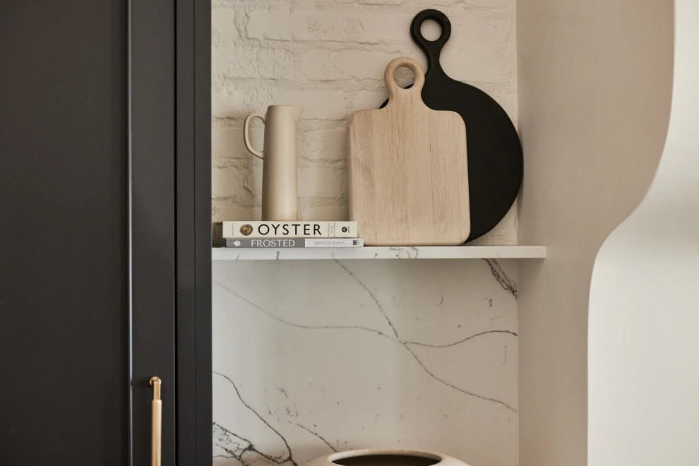 Inspiration for a transitional home design remodel in Phoenix