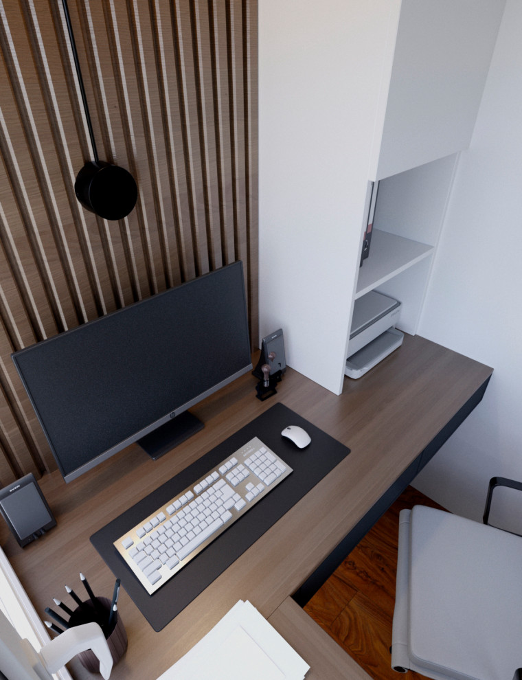 Дизайн балкона в двух вариантах