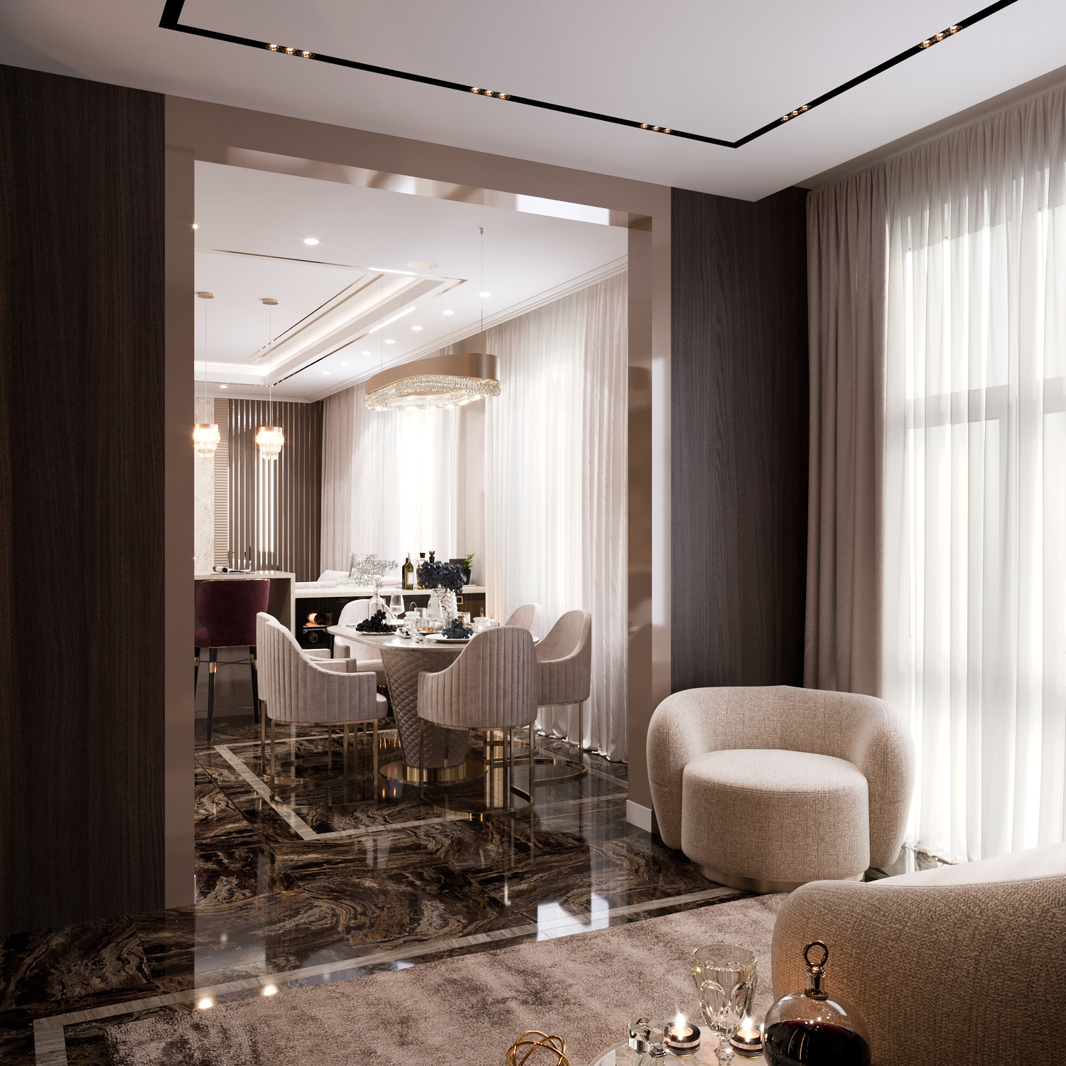 ЖК  Династия, -130м2