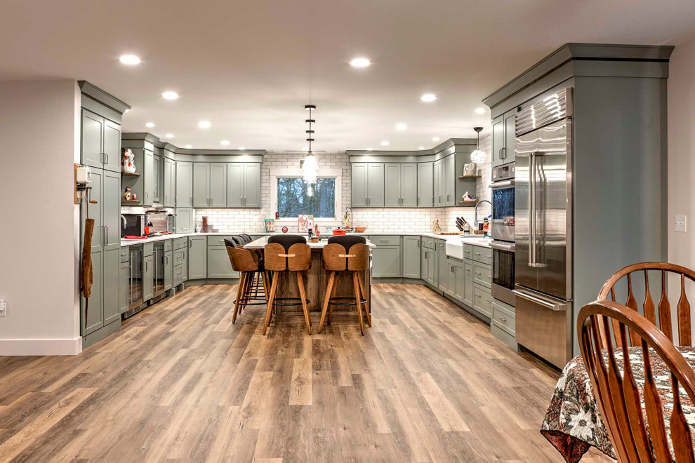 Open Concept Kitchen Remodel - Gill, MA