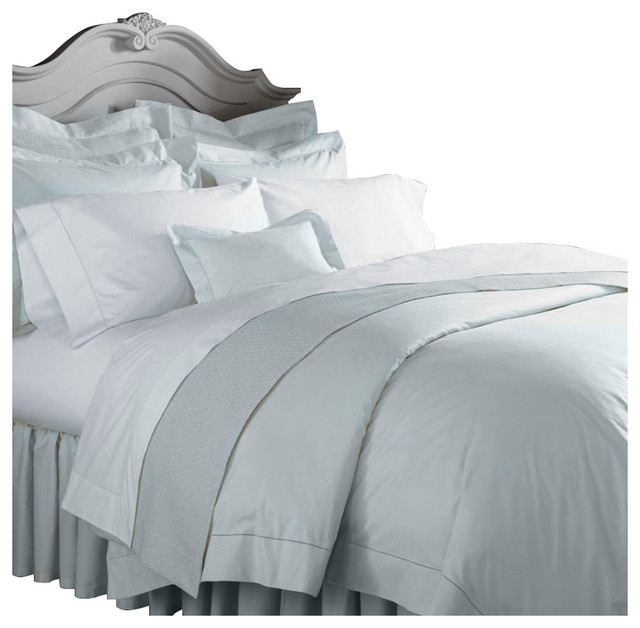 Sferra Celeste Full Queen Duvet Cover Ice Blue Contemporary Sferra Celeste Full Queen Duvet Cover Ice Blue Contemporary Covers And