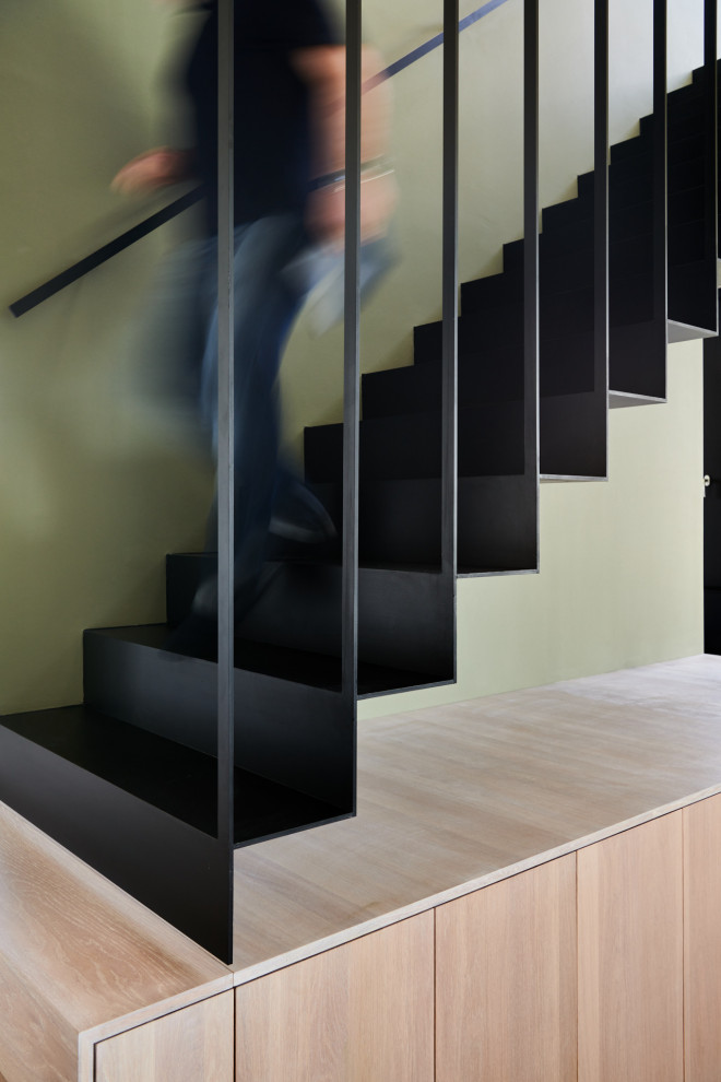 Inspiration for an industrial staircase remodel in Berlin