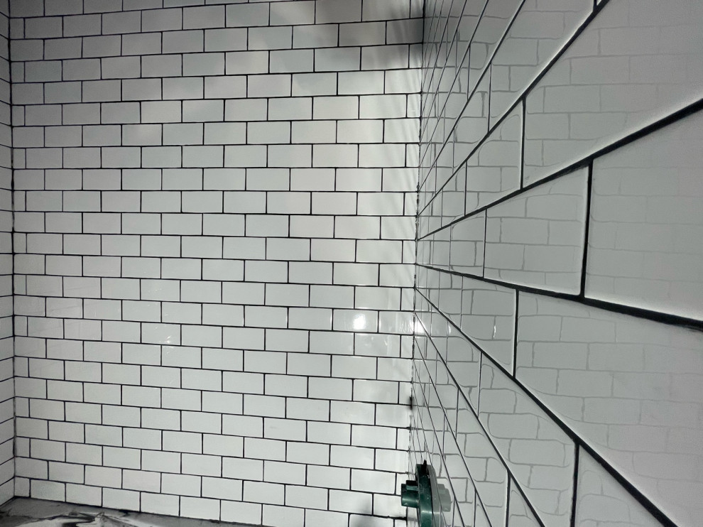 Subway tile grout