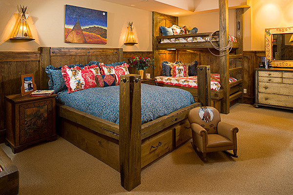 Yellowstone Club - Rustic - Bedroom - Other - by Wade & Associates ...
