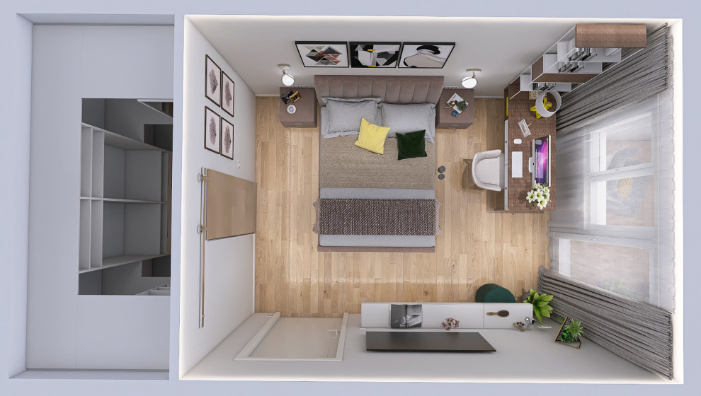 2-х комнатная квартира в панельном доме ул. Аврора