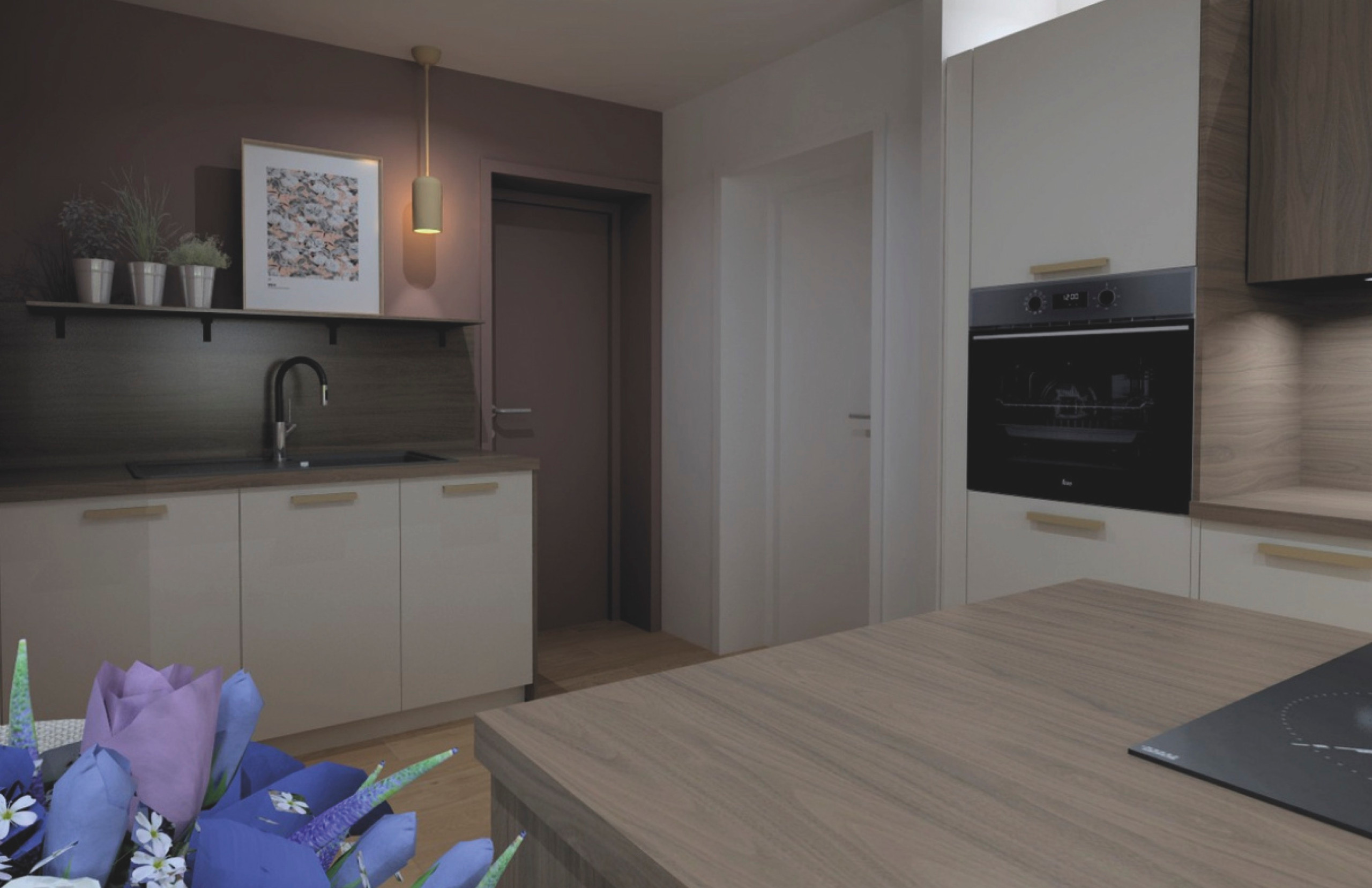 Projet Cuisine en cours de réalisation - Sallanches (74)