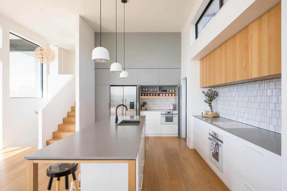 Modern kitchen in Auckland.