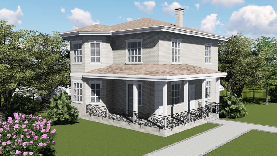 Дом в классическом стиле