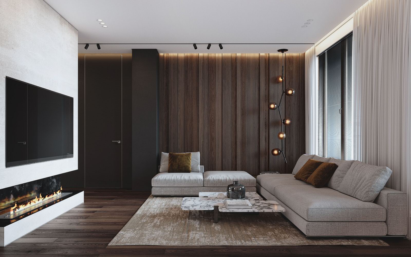 Интерьер ЖК Futurist "Место силы"