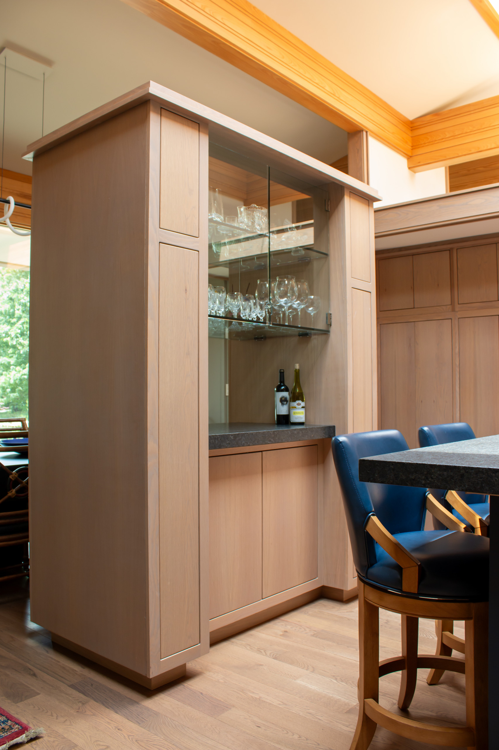 Frank Lloyd Wright Inspired Interior (Corcoran)