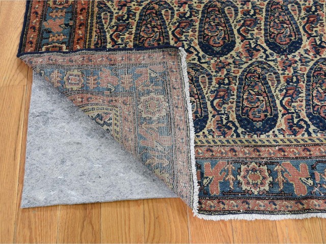 Antique Anatolian Senneh Paisley Exc Condition Hand Knotted Rug 4 X6 Terranean Area Rugs By Shahbanu - Chastain Gray Blue Green Area Rug Antique Anatolian Senneh Paisley Exc Condition Hand Knotted Rug 4 X6 Terranean Area Rugs By Shahbanu - Chastain Gray Blue Green Area Rug