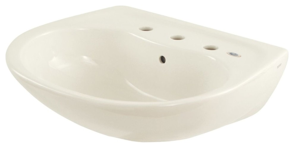 TOTO LT241.8G Supreme 22-7/8" Wall Mounted Bathroom Sink - Colonial White