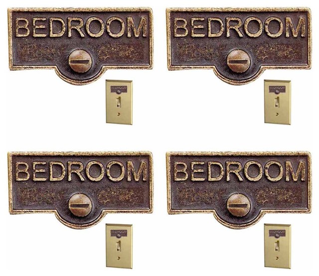 4 switch plate tags