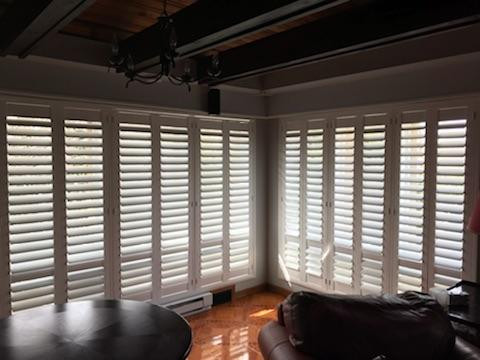 PLANTATION SHUTTERS - VARIOUS PROJECTS