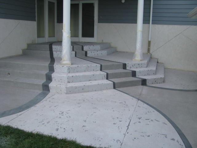 Epoxy Overlay contemporary-entry