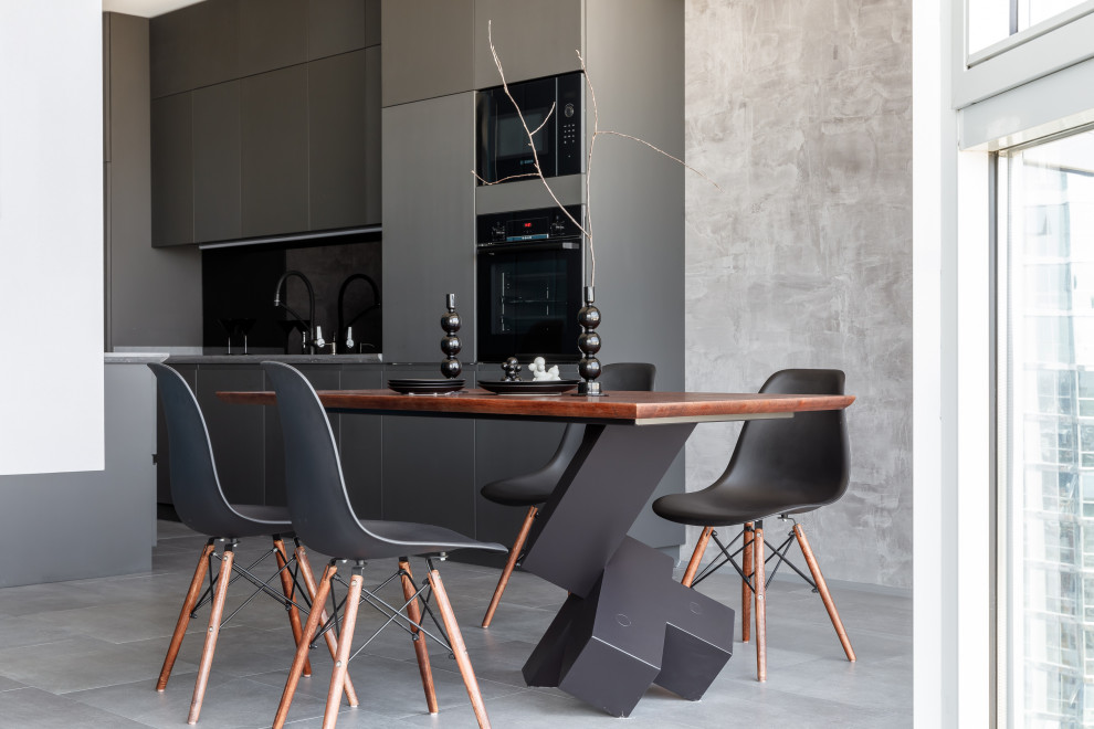 Квартира с бирюзовым акцентом