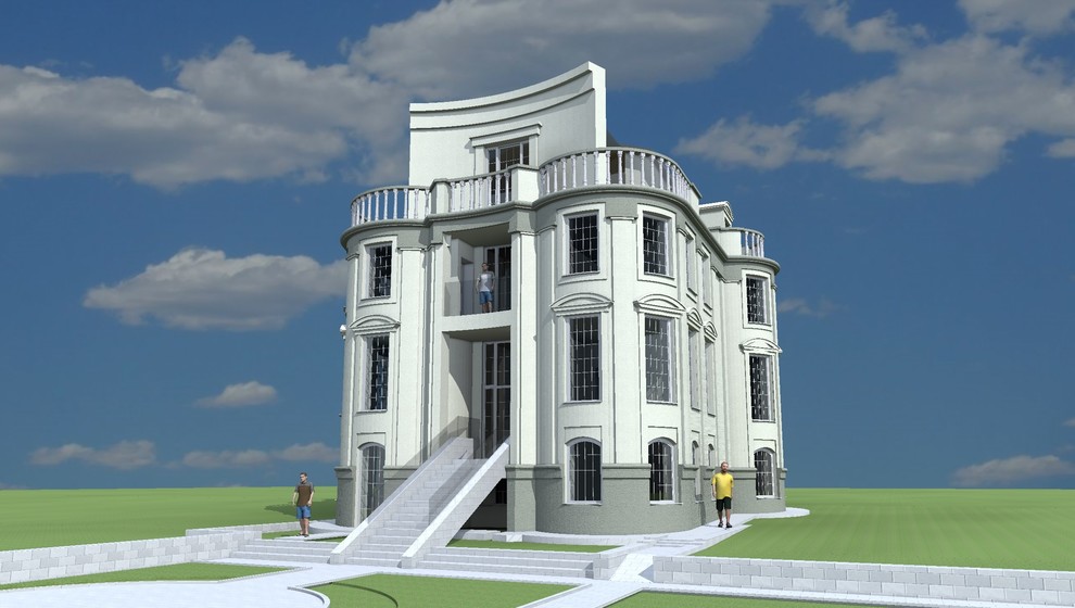 Дизайн-проект родового гнезда в стиле Барокко