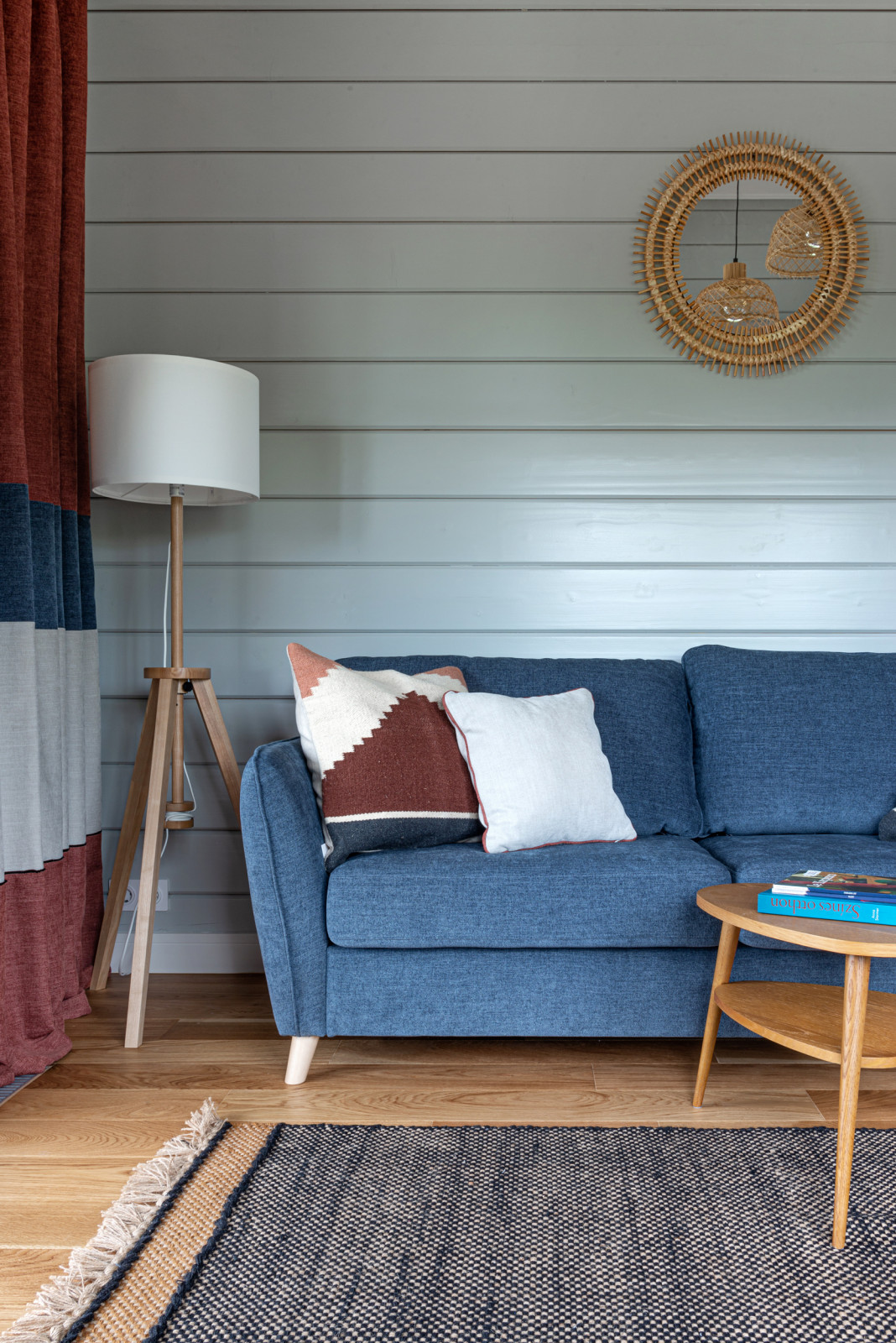 Загородный дом в оттенках моря и солнца