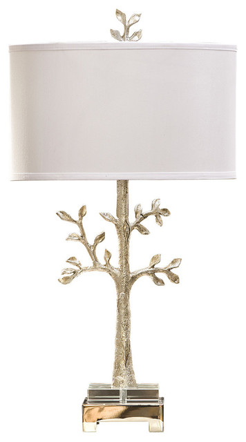 Modern Silver Tree Lamp Contemporary Table Lamps By Regina Modern Silver Tree Lamp