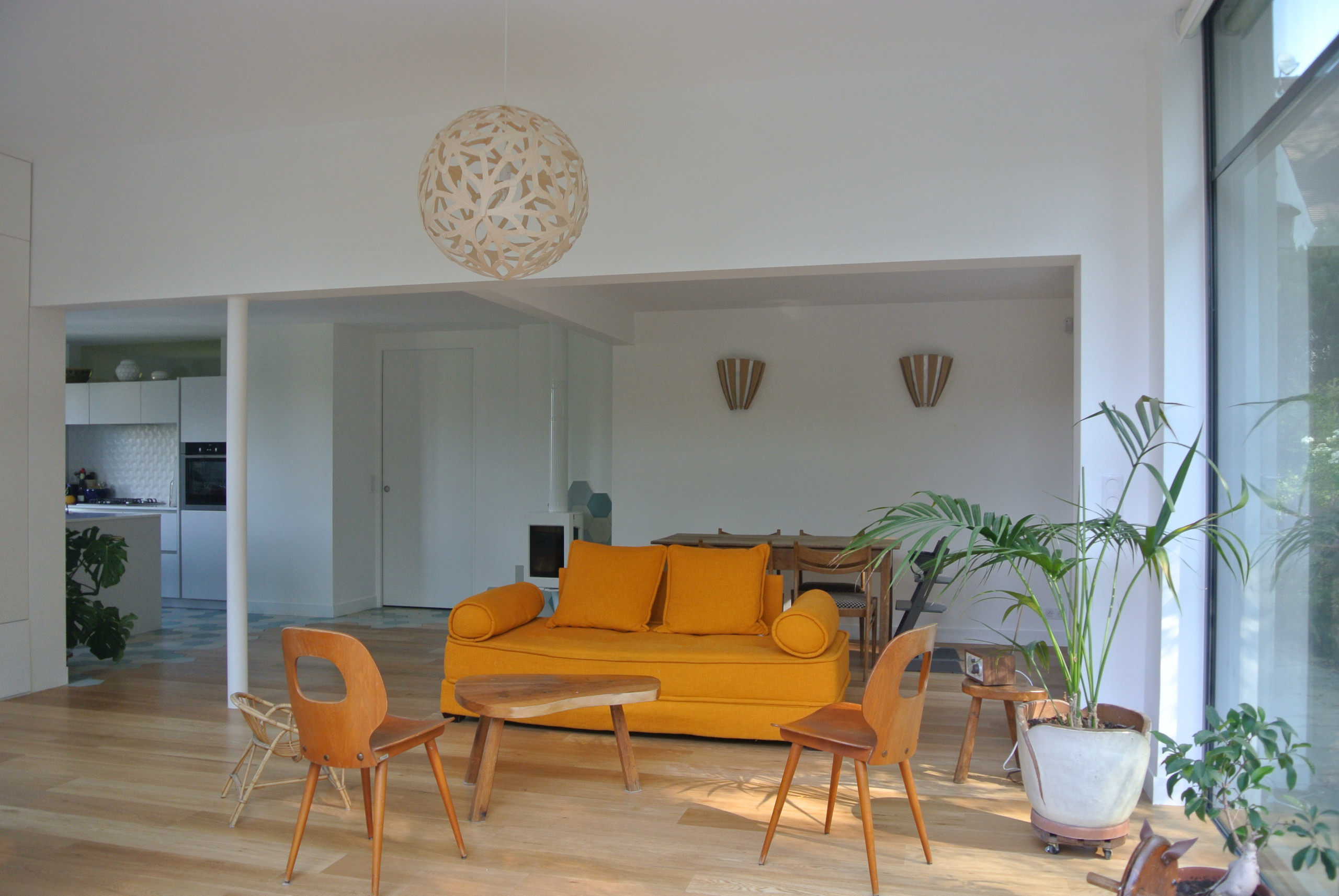 Réhabilitation et surélévation d'une maison