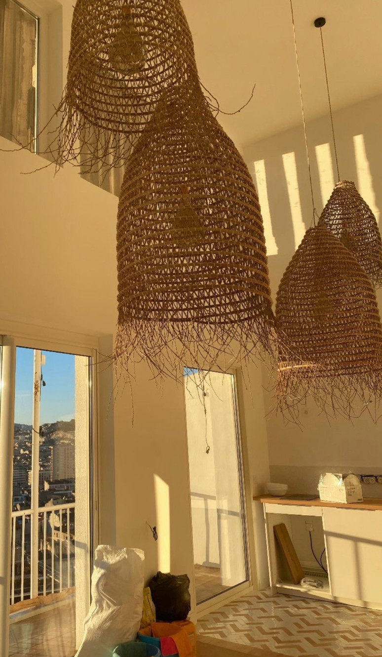 Projet Nédélec, rénovation d'un appartement avec mezzanine rooftop et balcon.
