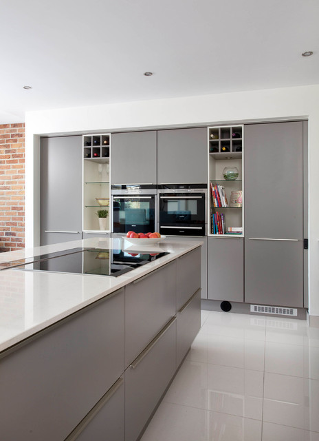 Platinum & Ivory contemporary-kitchen