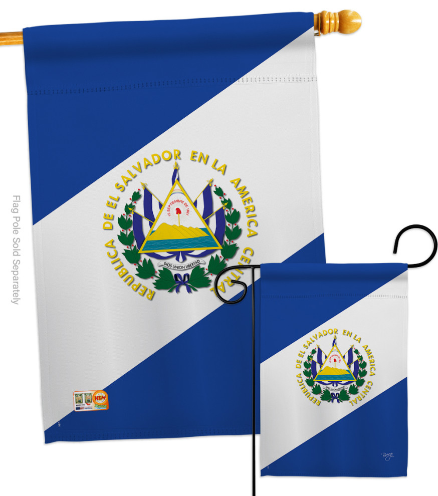 El Salvador Flags of the World Nationality Flags Set, 28