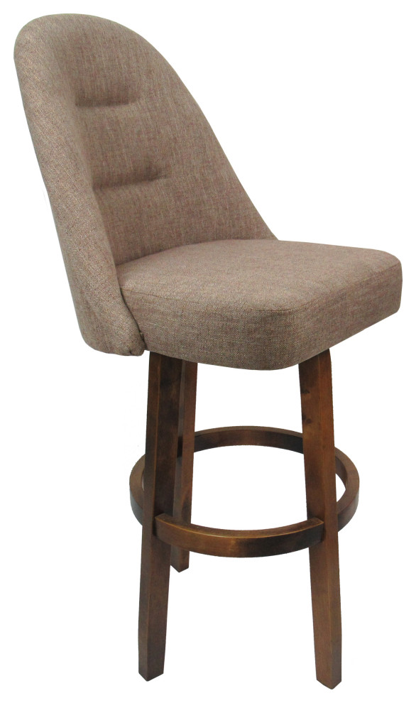 Swivel Counter 26" 30" Extra Tall 34" Wood Bar Stool M235 Vivian Base
