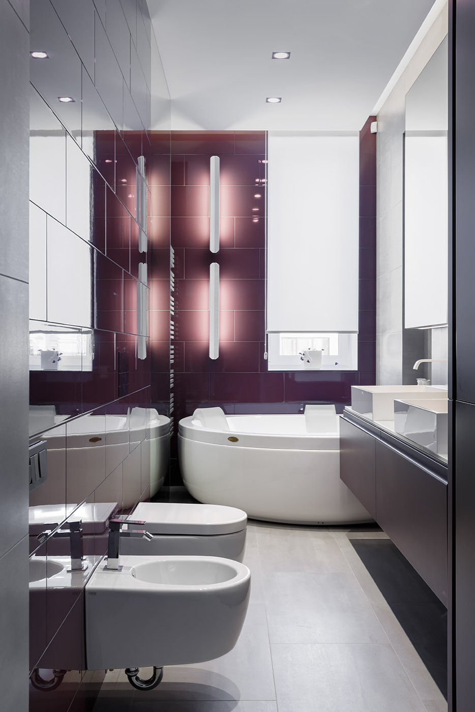 Интерьер ванной комнаты