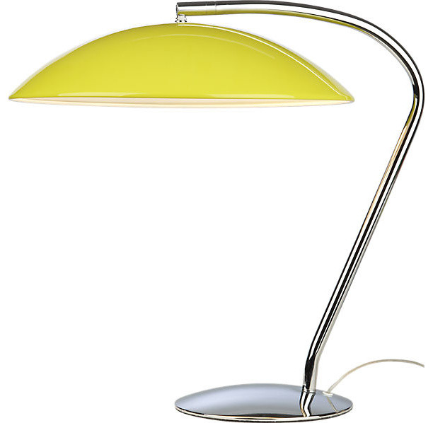 Atomic Yellow Table Lamp