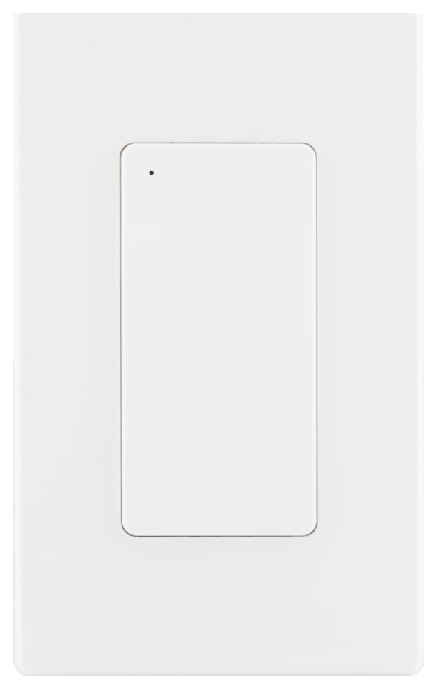 Starfish Smart On/Off Wall Switch, White Finish Modern Timers And
