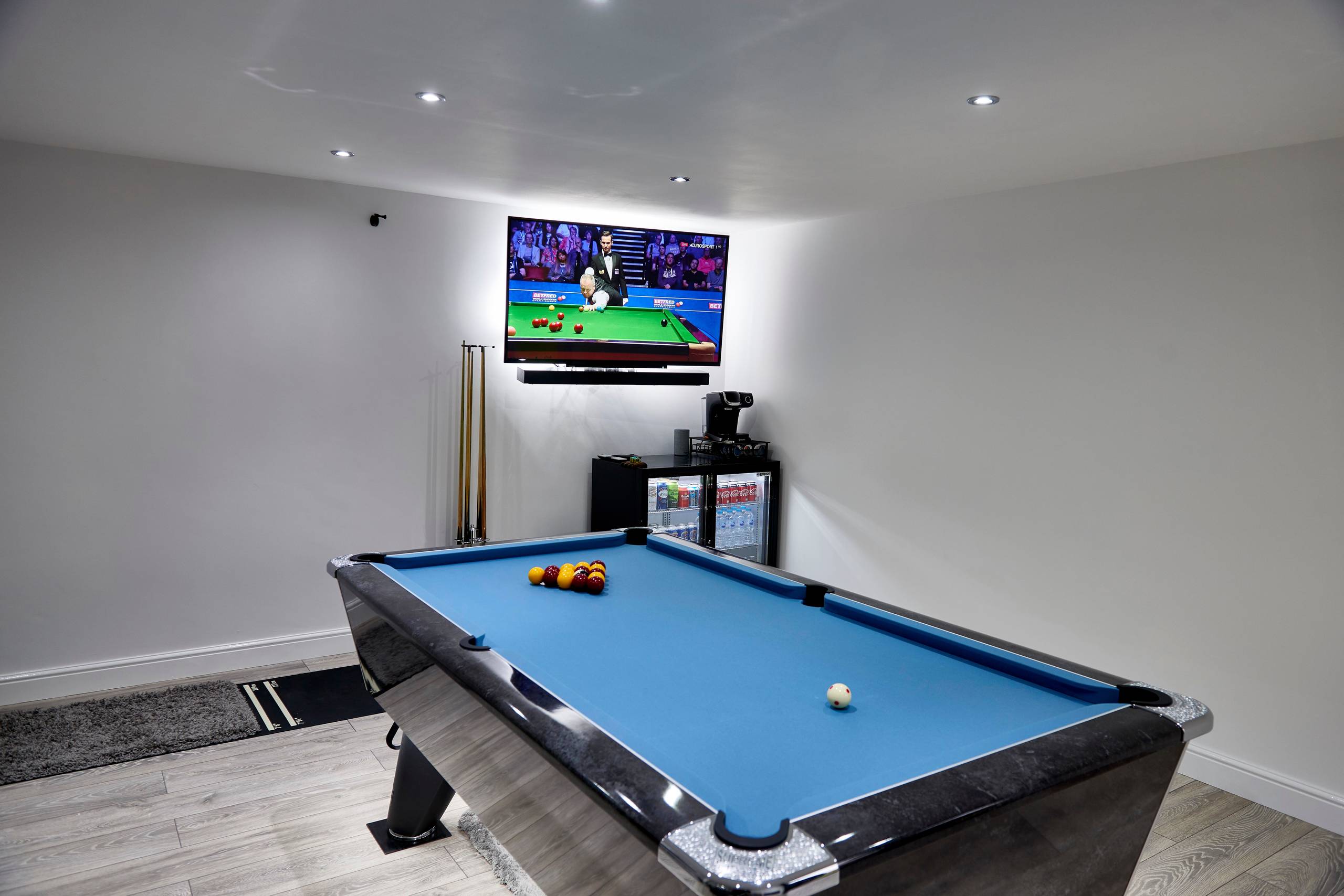 Game Room Garage Conversion - Photos & Ideas | Houzz