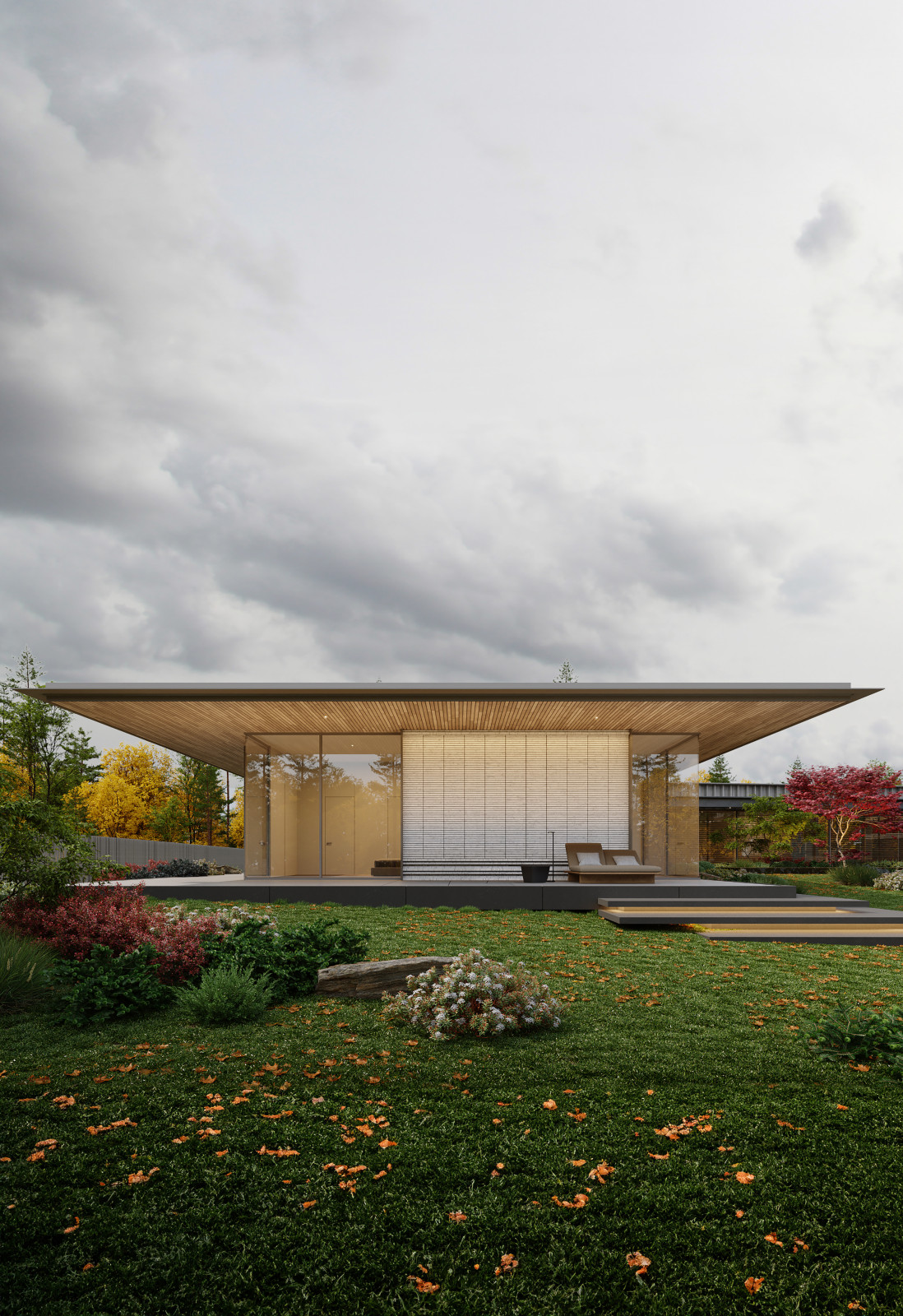 Introspective House рядом с Национальным парком «Лосиный Остров».