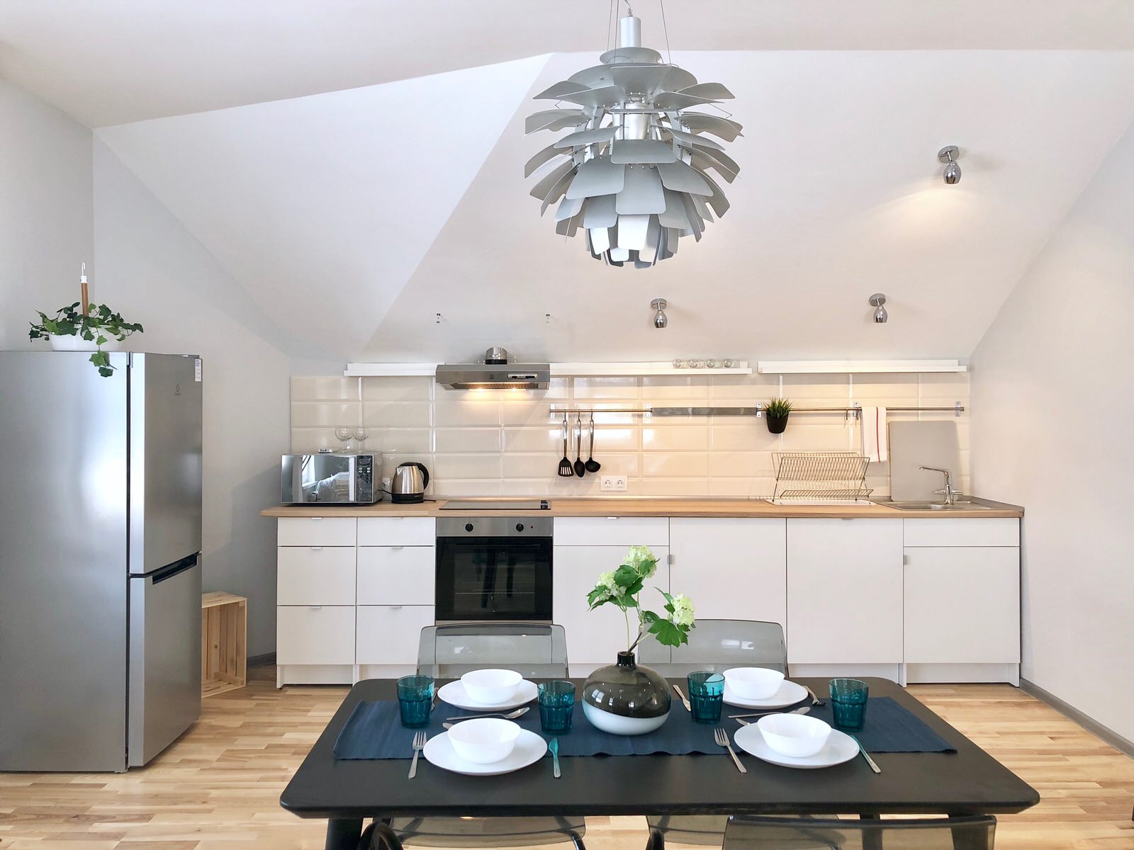 Трехкомнатные аппартаменты в скандинавском стиле